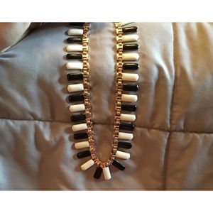 Black and white necklace